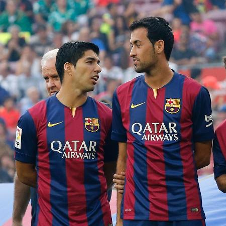 Uruguaio e espanhol podem estar de saída do Barcelona, que vai renovar elenco - Gustau Nacarino/Reuters