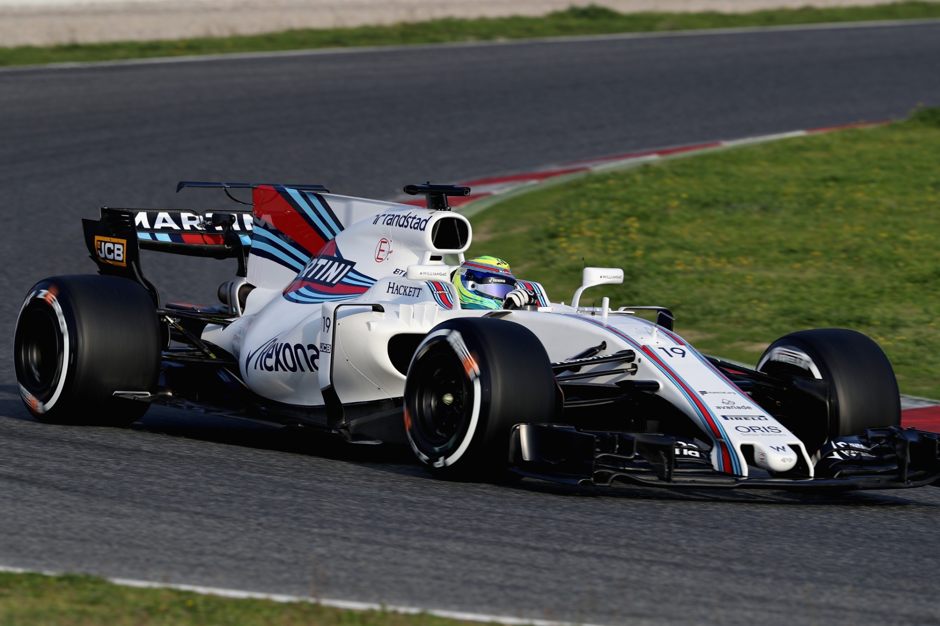 Coube a Felipe Massa fazer a estreia da Williams na pista em Barcelona - Mark Thompson/Getty Images