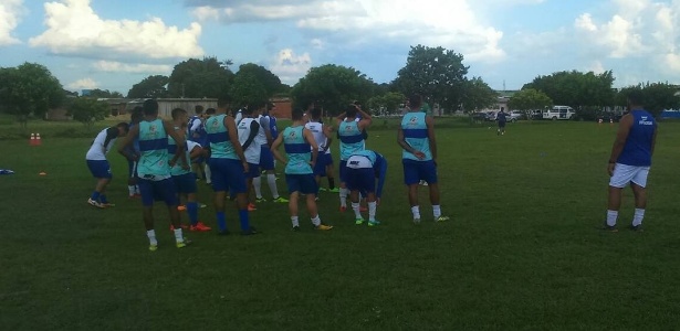 Treino do Atlético-AC no Frotão, o Centro de Treinamento do clube - Reprodução Twitter do Atlético-AC - Reprodução Twitter do Atlético-AC