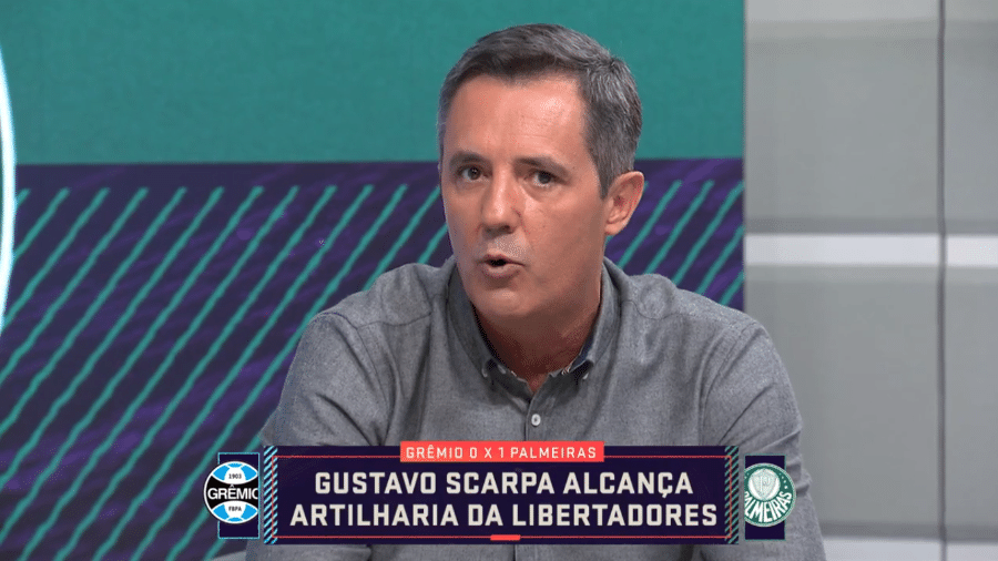 Carlos Eduardo Lino no "Seleção SporTV" - Reprodução/SporTV