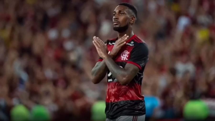 Gerson comemora gol sobre o Independiente Del Valle na final da Recopa Sul-Americana - Reprodução/Instagram/Flamengo