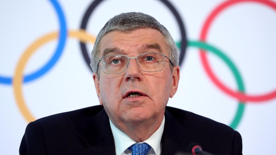Olimpíada de Tóquio foi adiada para 2021, mas Thomas Bach mantém otimismo com realização do evento - Denis Balibouse/Reuters