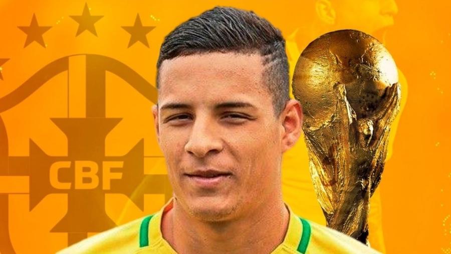 Guilherme Arana comemora primeira convocação da carreira para a seleção brasileira  - Divulgação