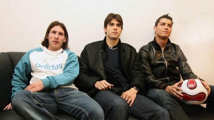 Kaká recorda conquista de melhor do mundo da Fifa em 2007, contra Messi e CR7 - Reprodução/Instagram