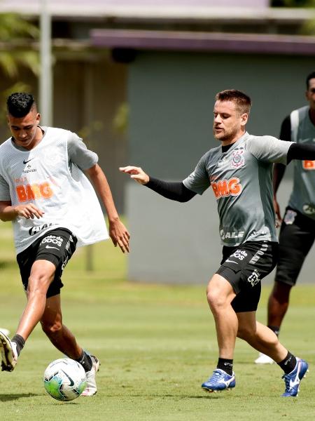 Ramiro participa de treino do Corinthians antes do clássico com o Palmeiras pelo Brasileiro - Rodrigo Coca/Ag. Corinthians