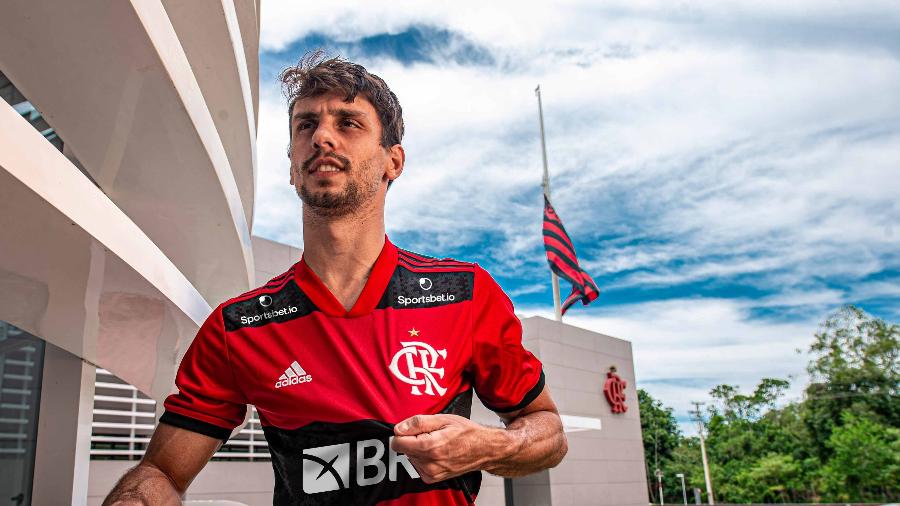 Rodrigo Caio, zagueiro do Flamengo - 10/02/2021 - Alexandre Vidal/Flamengo