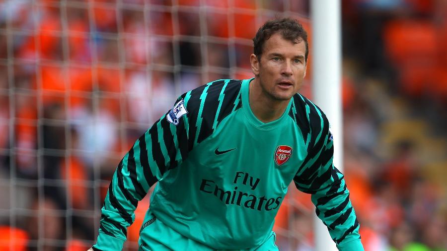 Jens Lehmann teve destaque como atleta com a camisa do Arsenal  - Alex Livesey/Getty Images