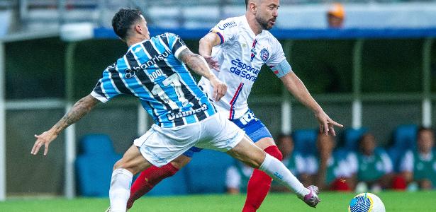 Grêmio x Bahia: transmissão ao vivo do jogo do Brasileirão.