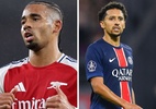 Arsenal x PSG: onde assistir e horário do jogo pela Champions League - Montagem UOL: Catherine Ivill - AMA/Getty Images e Franco Arland/Getty Images