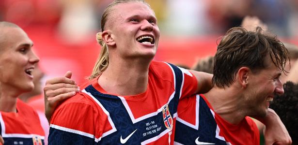 Haaland exalta o Brasil após eliminar seleção nas oitavas da Copa do Mundo Haaland exalta o Brasil após eliminar seleção nas oitavas da Copa do Mundo