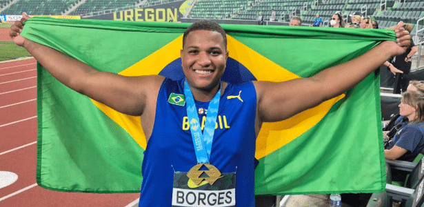 'Melhor marca da vida' dá ouro a brasileiro no Mundial Sub-20 de atletismo