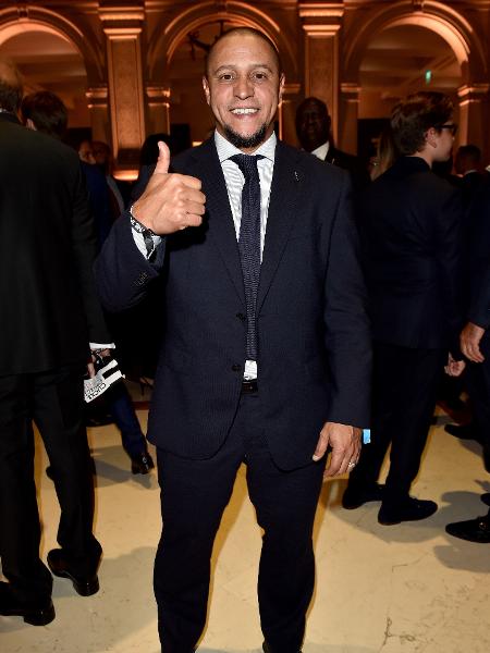 Roberto Carlos marcou presença na cerimônia "The Best", da Fifa - Tullio Puglia/Fifa/Getty Images