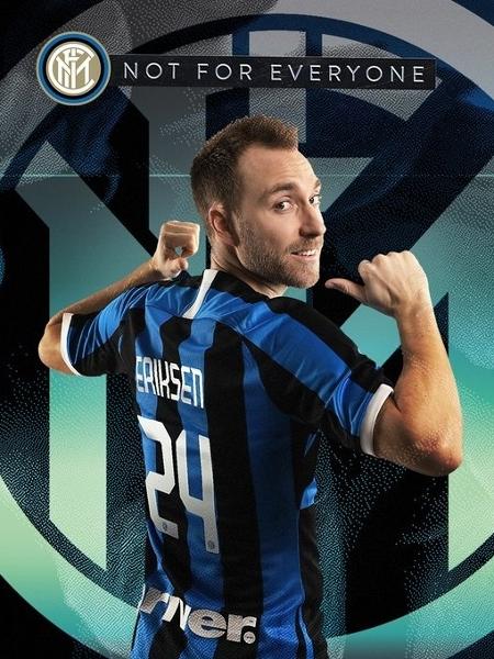 Christian Eriksen assinou com Inter de Milão - Divulgação/