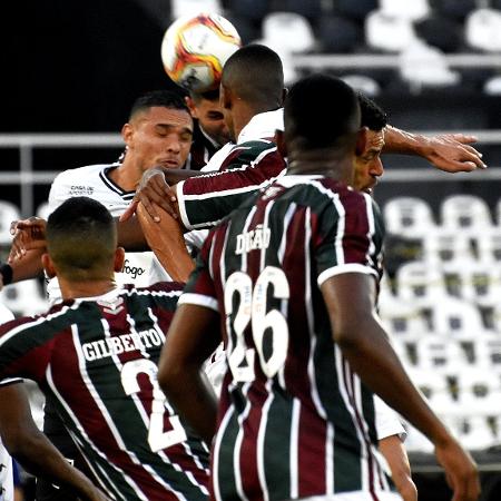 Fluminense e Botafogo, na semifinal da Taça Rio, disputada no estádio Nilton Santos - Mailson Santana/Fluminense FC