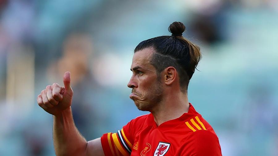 Gareth Bale, em atuação por País de Gales, na Eurocopa - Francois Nel - UEFA/UEFA via Getty Images