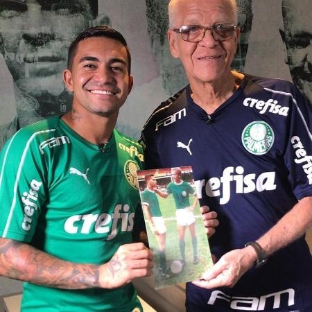 Dudu e Ademir da Guia, ídolos do Palmeiras - Reprodução/Instagram