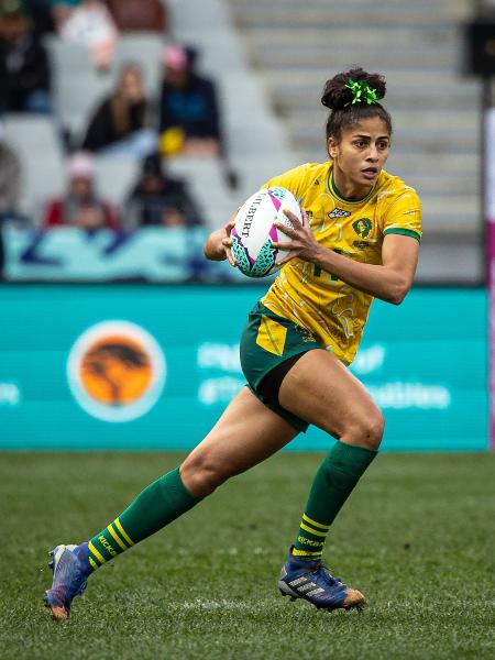 Jogadora da seleção brasileira feminina de rúgbi - Divulgação
