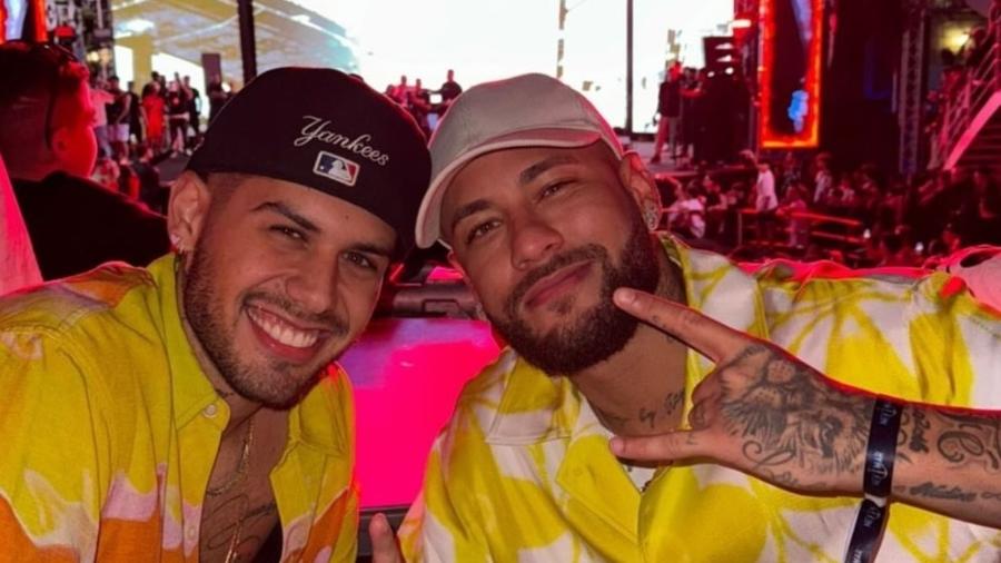 Zé Felipe faz música citando Neymar - Reprodução/Instagram