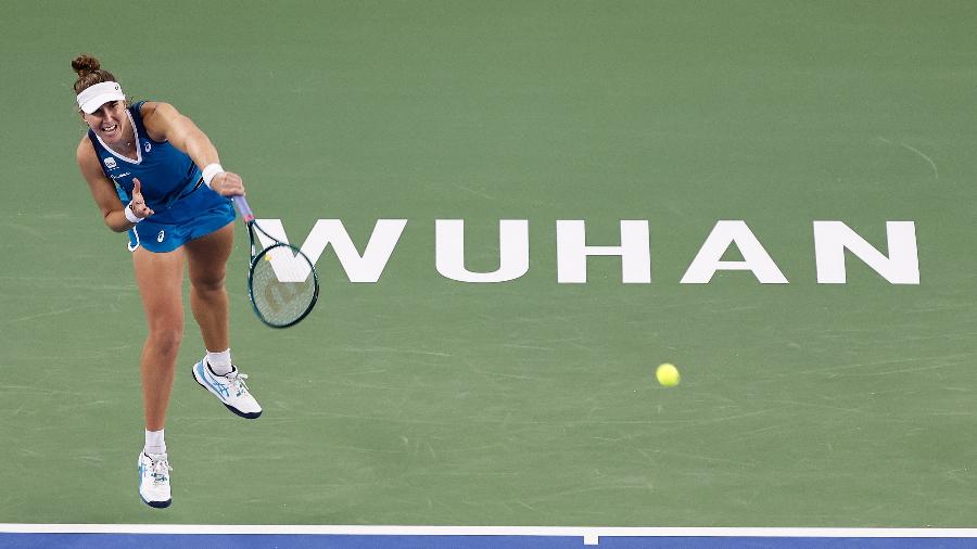 Beatriz Haddad Maia no WTA 1000 de Wuhan em 2024