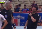 Bandeira tropeça, machuca o ombro e é substituído em Fortaleza x Botafogo