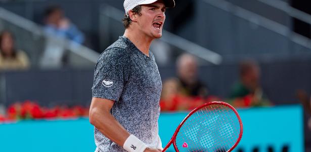 Tênis: João Fonseca sobe no ranking e conhece caminho no Masters de Roma