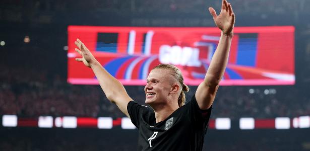Haaland não deixa que o dia seja só de Messi e Mbappé
