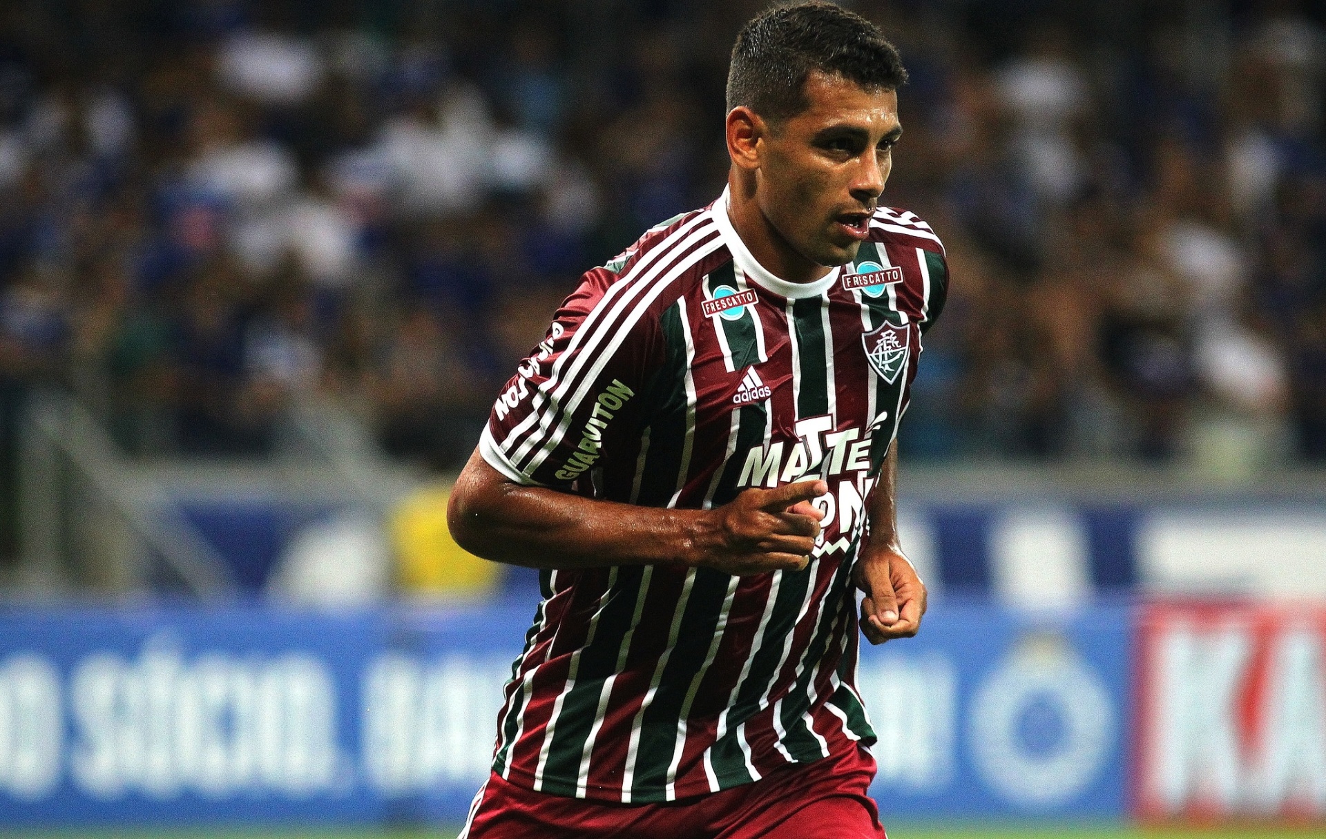 Diego Souza fez três gols na vitória do Fluminense por 4 a 3 sobre o Cruzeiro - Nelson Perez / Site oficial do Fluminense
