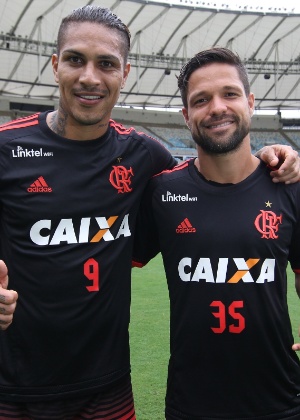 Guerrero e Diego são as referências do elenco do Flamengo no Campeonato Brasileiro - Gilvan de Souza/ Flamengo - Gilvan de Souza/ Flamengo