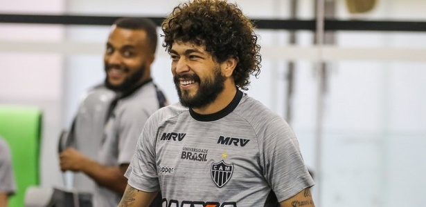 Atacante Luan em ação pelo Atlético-MG; atrito com Larghi foi resolvido - Bruno Cantini/Atlético-MG