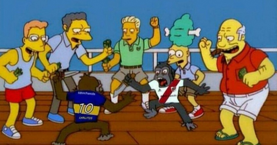 Meme final Libertadores 11/11/2018 - Reprodução/Twitter