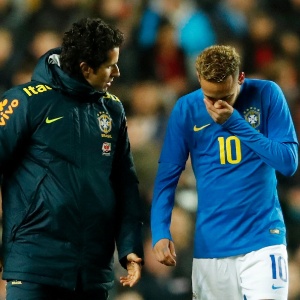 Neymar machucado - Andrew Boyers/Reuters - Andrew Boyers/Reuters