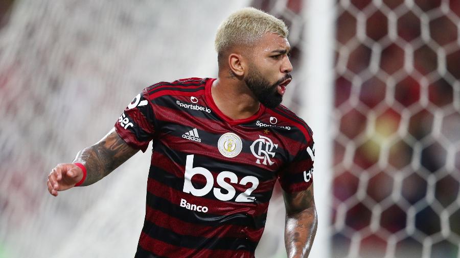 Gabigol está de volta ao time titular do Flamengo após cumprir suspensão automática contra Corinthians - REUTERS/Pilar Olivares