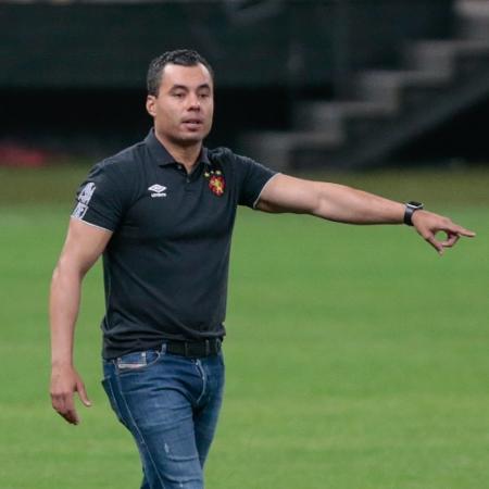 Técnico Jair Ventura comanda o Sport no início da temporada - Marcello Zambrana/AGIF
