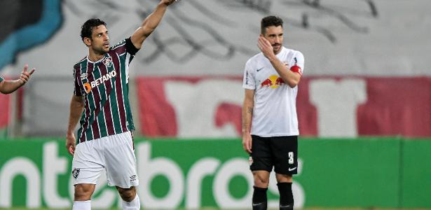 Centroavantes resolvem, e Fluminense derrota o Bragantino na Copa do ...