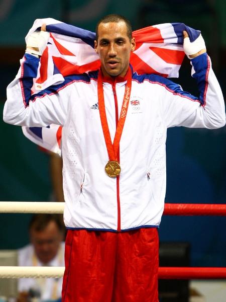 Britânico James Degale foi campeão olímpico de boxe no peso-médio (até 75kg) em Pequim-2008 - PA Images via Getty Images