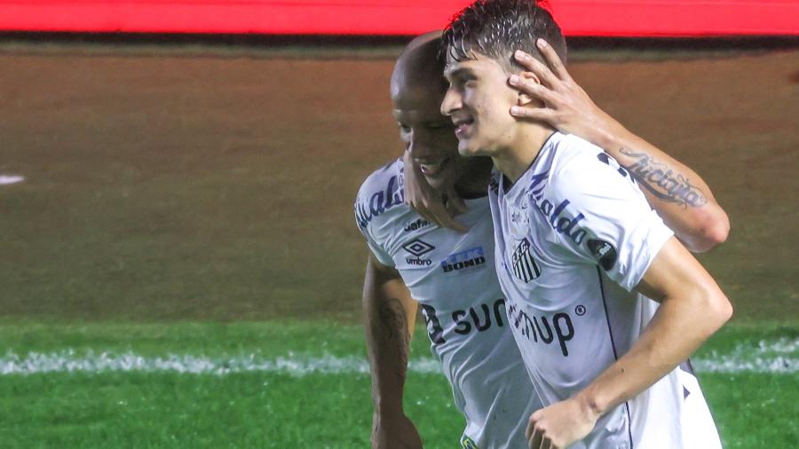 Pirani recuperou a titularidade no Santos para atuar próximo da área - Marcello Zambrana/AGIF