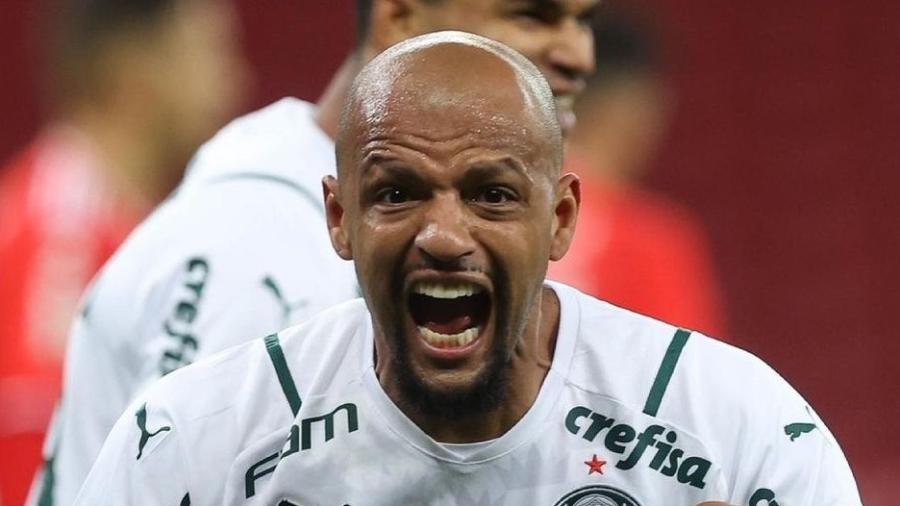 Aos 38 anos, volante Felipe Melo vai deixar o Palmeiras - Reprodução/Instagram