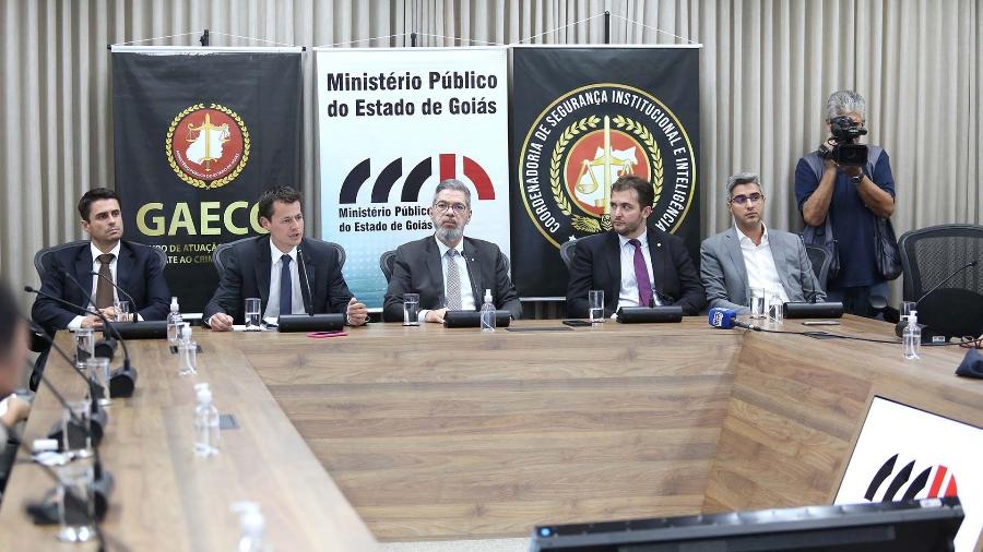 MPGO realizou a operação Penalidade Máxima para investigar um esquema de manipulação de resultados em partidas da Série B de 2022 - Divulgação/MPGO