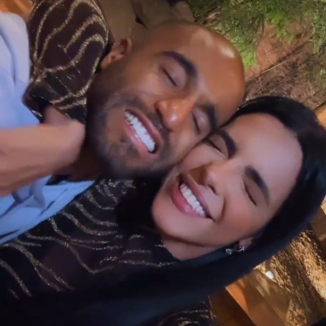 ESPOSA DE LUCAS BRINCA NO INSTAGRAM E 