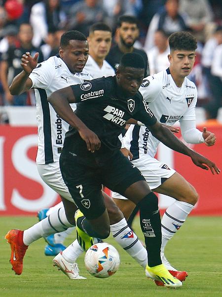 Botafogo enfrentou a LDU, em Quito (EQU), pela 2ª rodada da fase de grupos da Libertadores