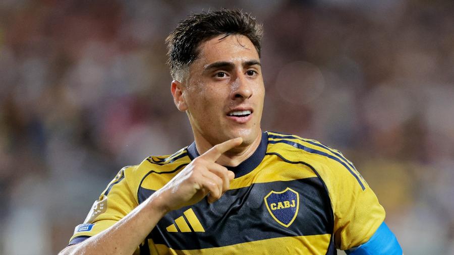 Merentiel comemora gol em Bayern de Munique x Boca Juniors, duelo do Mundial Merentiel comemora gol em Bayern de Munique x Boca Juniors, duelo do Mundial