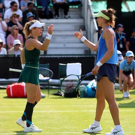 Beatriz Haddad Maia e Laura Siegemund campeãs em Nottingham Beatriz Haddad Maia e Laura Siegemund campeãs em Nottingham