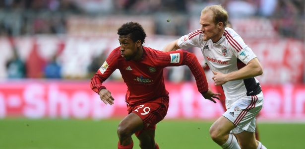 Kingsley Coman em ação pelo Bayern de Munique - CHRISTOF STACHE/AFP PHOTO
