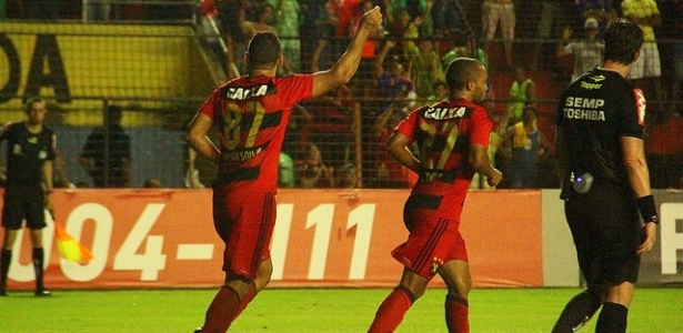 Diego Souza comemora golaço contra o Fluminense: 2 x 1 - Williams Aguiar/Sport Recife - Williams Aguiar/Sport Recife