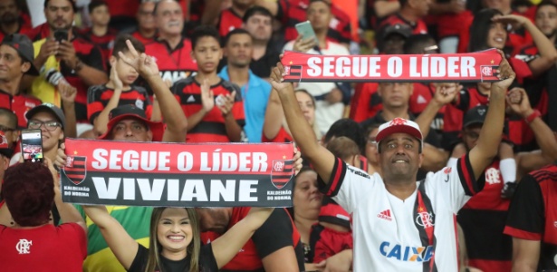 A campanha #SegueOLíder é a nova brincadeira da torcida do Flamengo com os rivais - Gilvan de Souza/ Flamengo