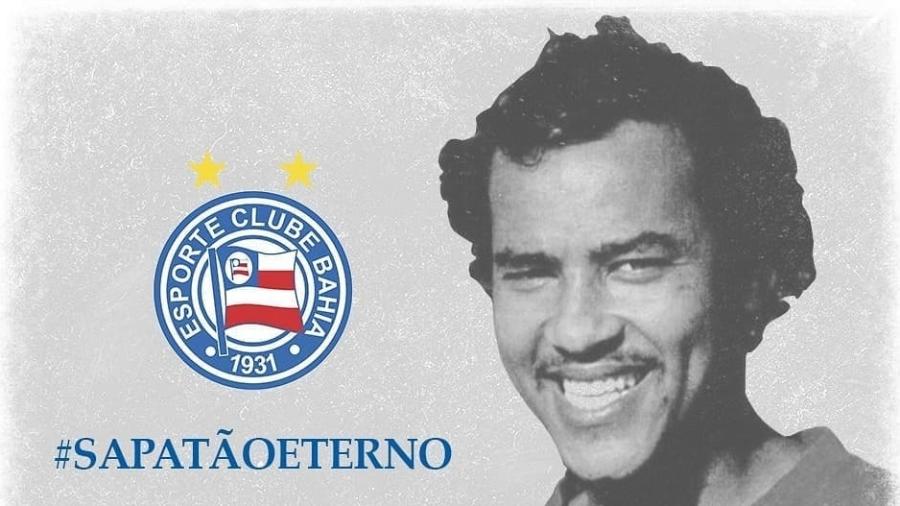 Ídolo do Bahia, Sapatão morre aos 72 anos após contrair covid-19 - reprodução/Instagram/Esporte Clube Bahia
