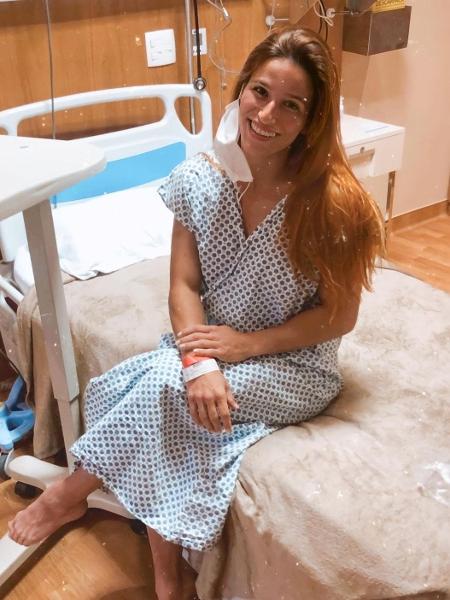 Jade Barbosa passou por cirurgia após lesão no joelho esquerdo - Reprodução