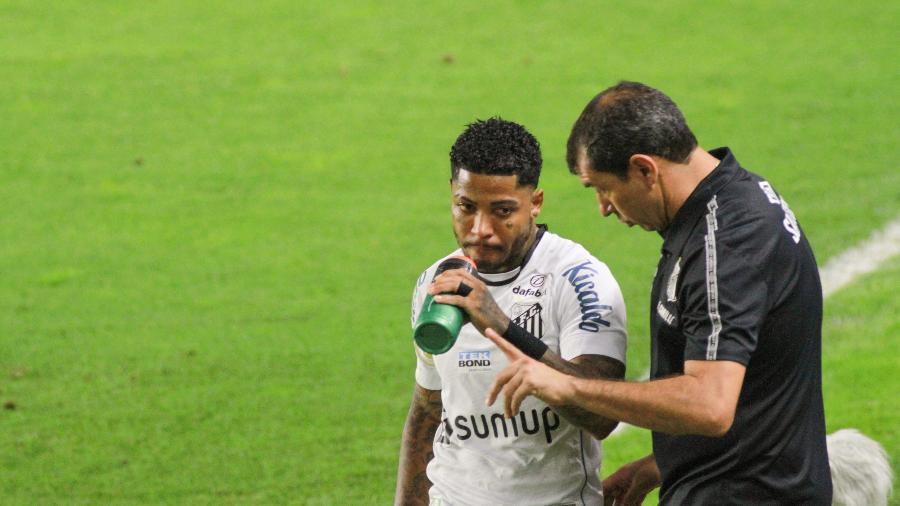 Marinho não faz gol há dois meses e meio; ataque do Santos preocupa - Fernanda Luz/Fernanda Luz/AGIF