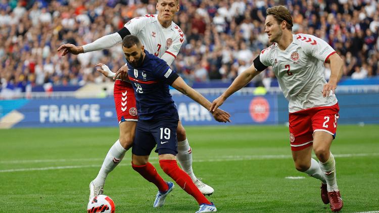 Benzema even scored against Denmark in the 1st half, but the goal was disallowed - Christian Hartmann/Reuters - Christian Hartmann/Reuters