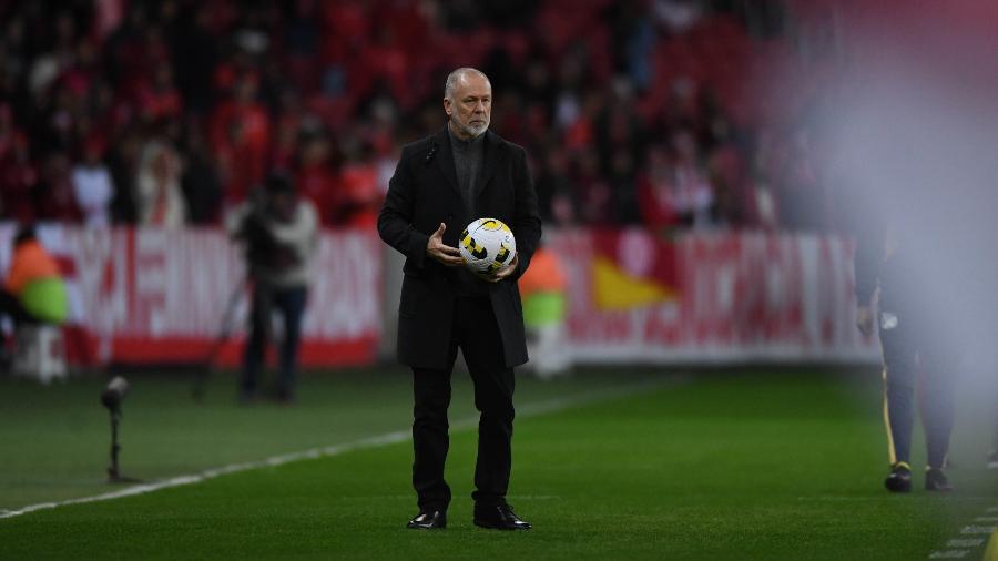 Mano Menezes, técnico do Inter, reconheceu a partida ruim do time - Ricardo Duarte/Inter